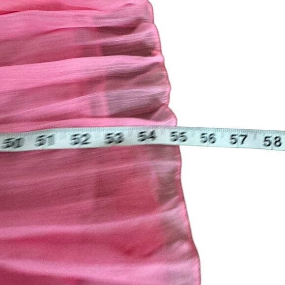 NEW Rococo Sand Emi Ombre Pleated Halter Dress - Picture 12 of 12